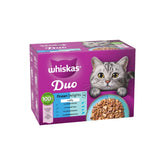 Whiskas 1+ Duo Ocean Delights in Jelly - 85G