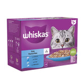 Whiskas 1+ Fish Favorites in Jelly - 85G