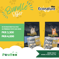 Bundle #10 - Econature Plus with Freemax Wet Food