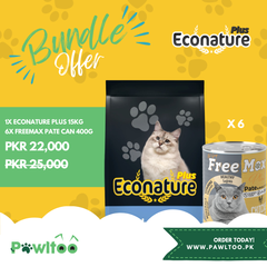 Bundle #16 - Econature Plus with Freemax Wet Food