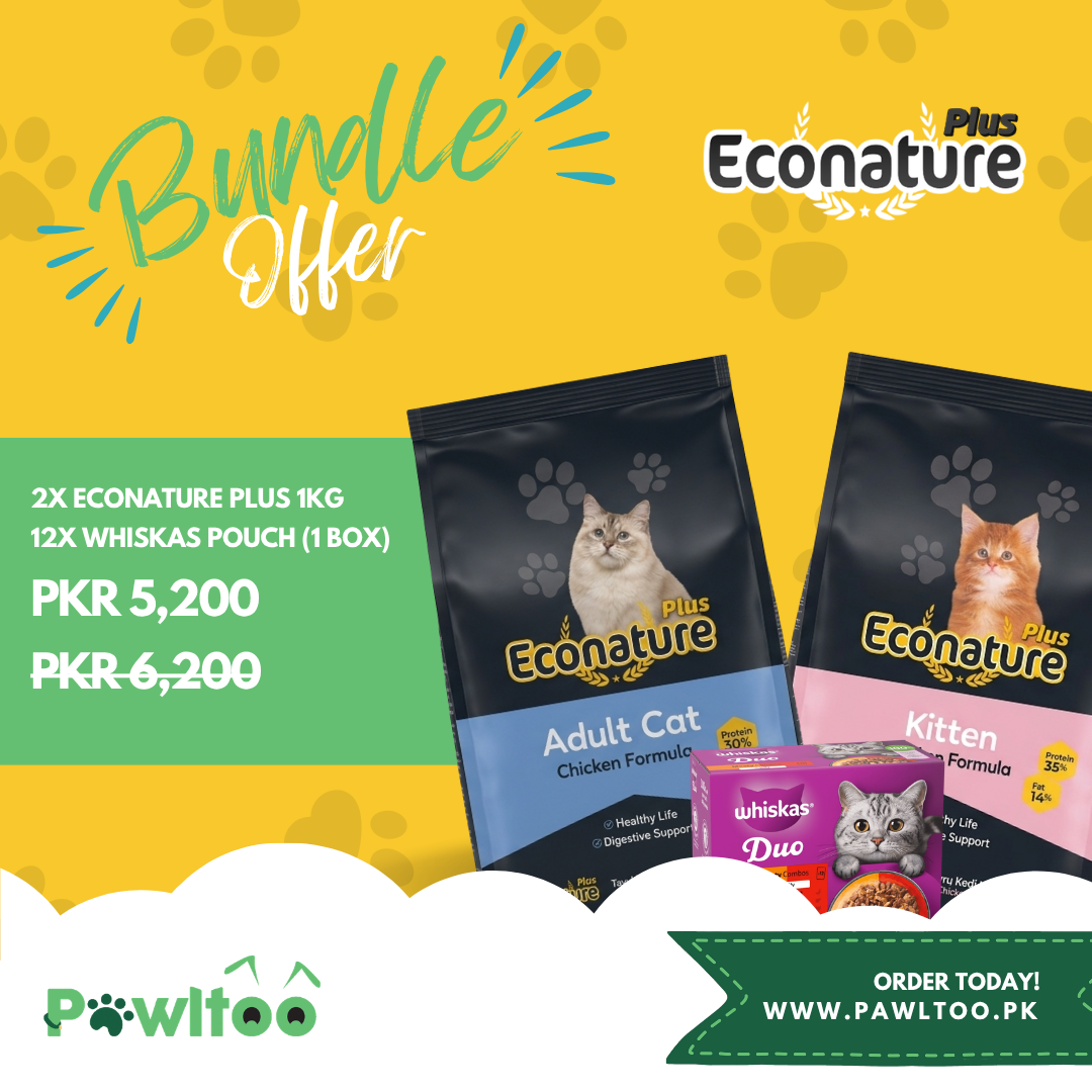 Bundle #3 - Econature Plus with Whiskas Pouch