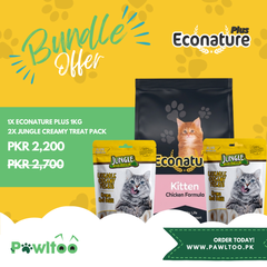 Bundle #6 - Econature Plus with Jungle Creamy Treat