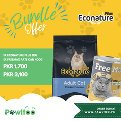 Bundle #8 - Econature Plus with Freemax Wet Food