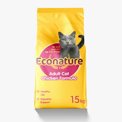 Econature Adult Cat Chicken - 15KG