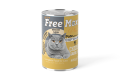 Freemax Wet Food for Adult Cats - Chicken Pate/Paste - 400G