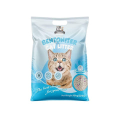 Purrs & Wags - White Bentonite Premium Litter - Baby Powder