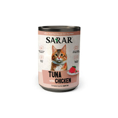 Sarar Wet Food Can - Tuna with Chicken - 400G